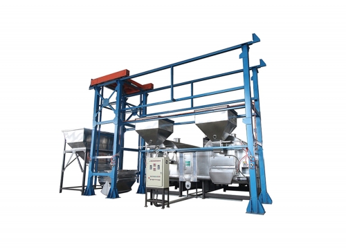 Peeled melon seed production line